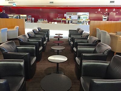 Qantas Club at Townsville Airport 2016