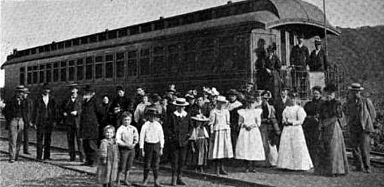 Railroad chapel car Emmanuel Santa Barbara California