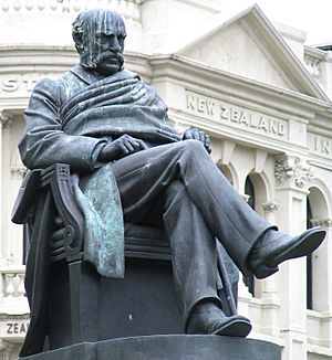 Reverend Dr. Donald McNaughton Stuart statue, Dunedin, New Zealand