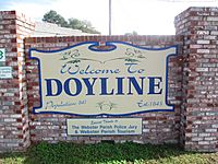 Revised, Doyline, LA welcome sign IMG 5641.JPG