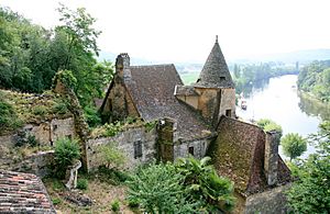 Rural French chateau
