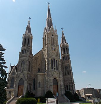 Saints Peter and Paul Church - Petersburg, Iowa 01 (cropped).jpg