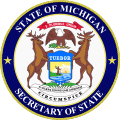 Seal of Michigan Secretary of State