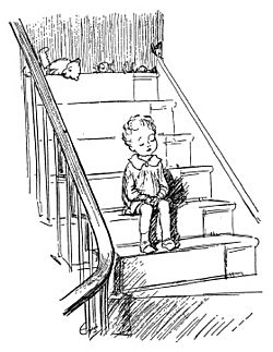 Ernest Shepard illustration for "Halfway Down".