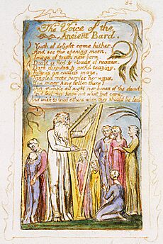 Songs of Innocence and of Experience, copy Y, 1825, object 54, The Voice of the Ancient Bard (Metropolitan Museum of Art)