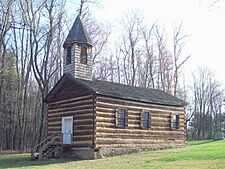 St. Severin's Old Log Church Apr 10