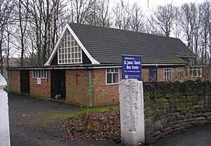 St James' Church, New Farnley - Whitehall Road - geograph.org.uk - 648607