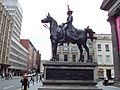Statue of Wellington, mounted, Glasgow - DSC06285