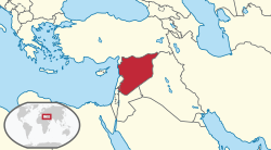 Syria in its region (claimed)