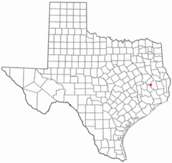 Location of Onalaska, Texas