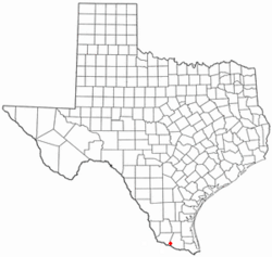 Location of Sullivan City, Texas