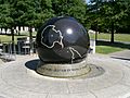 Tennessee Bicentennial Mall - WWII Memorial globe