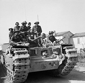 The British Army in Italy 1945 NA23041