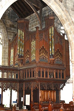 The Organ, St John the Baptist's Church, Tideswell