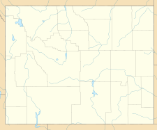 Map showing the location of Sacagawea Glacier