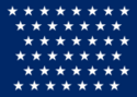 US Naval Jack 43 stars.svg