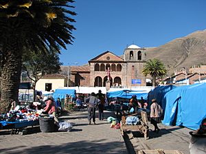 Plaza and market