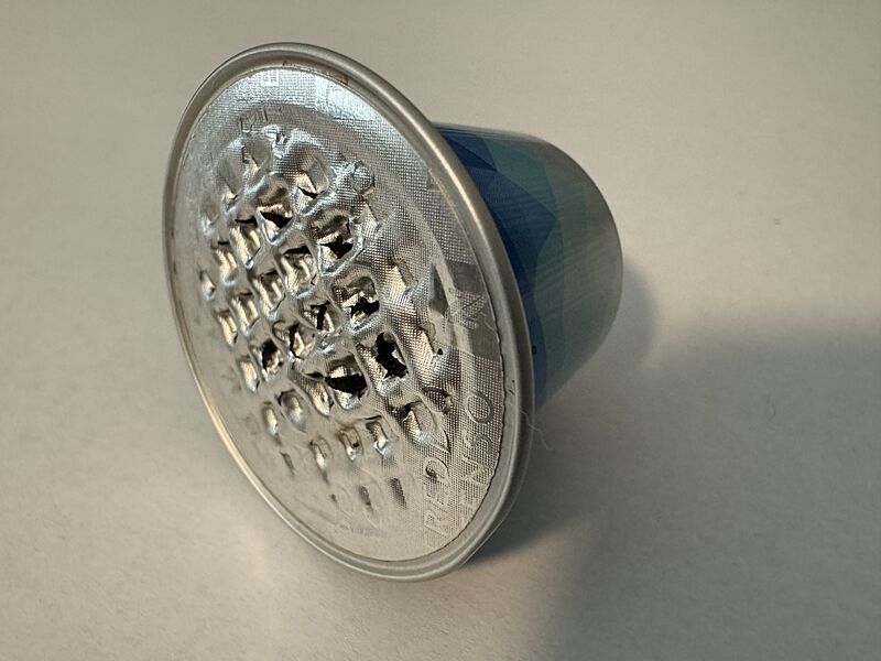 User Nespresso pod