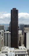 View from the Top of the Mark Restaurant at the Mark Hopkins Intercontinental Hotel located on Nob Hill, San Francisco, California LCCN2013630277 (555 California Street).tif