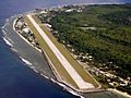 View of Nauru airport