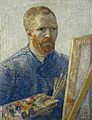 Vincent van Gogh - Zelfportret als schilder (1888)