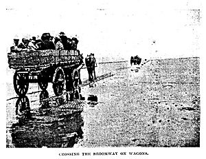 Wagons on broomway