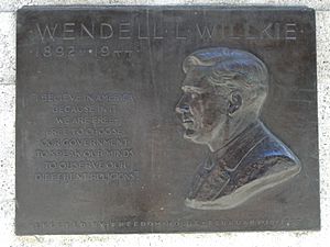 Wendell Willkie Plaque, New York Public Library - DSC06453