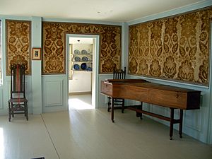 Wentworth-Coolidge Mansion, Portsmouth, New Hampshire, USA, parlor