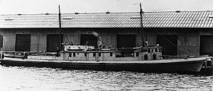 Yacht Bayocean in naval service (cropped)