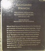 Z-G-Sahuaro Ranch NRHP Marker