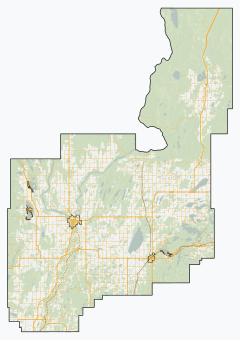 Athabasca is located in Athabasca County