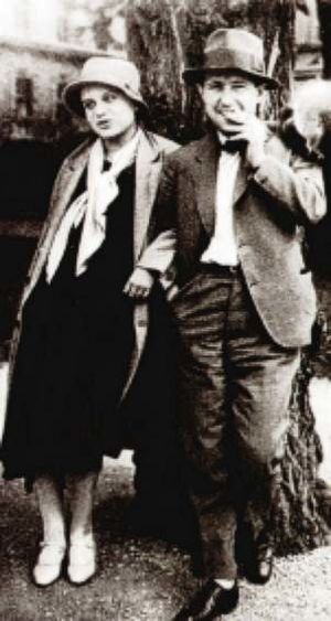 Teige with Toyen in 1925