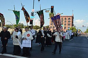2012 Grand Marian Procession, Downtown Los Angeles