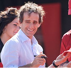Alain Prost in 2008.