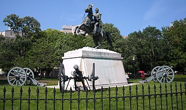 Andrew Jackson statue DC