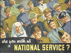 Are You with Us in National Service? Art.IWMPST13964