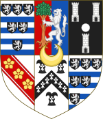 Arms of Robert Cecil, 1st Earl of Salisbury
