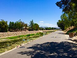 Arroyo-Simi-Biking-Trail-seen-from-Frontier-Park-Simi-Valley