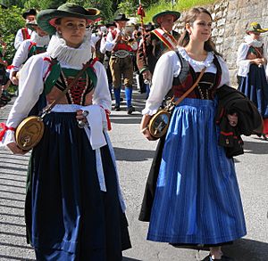 Austria, Traditional costumes from Tyrol, EU