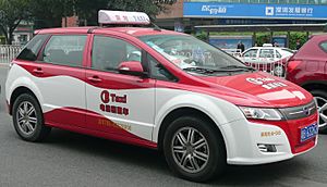 BYD Electric Taxi