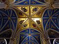 Basilica of the Sacred Heart (Notre Dame, Indiana) - interior, vault at the crossing, four Old Testament prophets and the four evangelists