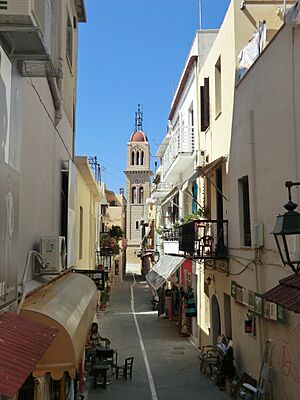 Bell tower of church Megali Panagia -2