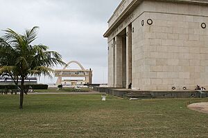 Black Star Square and Independence Arch, Accra, Ghana