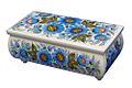 Blue flowers box