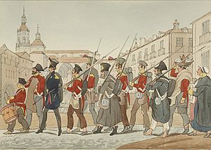 British Legion at Vitoria (1837)