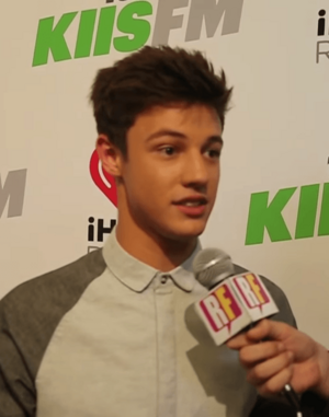 Cameron Dallas at the 2014 KIIS-FM Jingle Ball