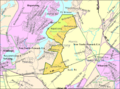 Census Bureau map of Mount Arlington, New Jersey