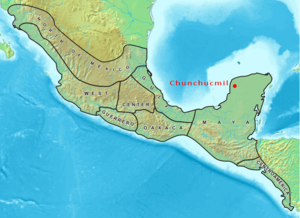 Chunchucmil-Mesoamerica-Map