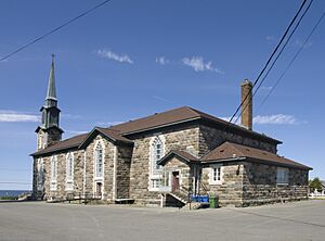 Church Sainte-Flavie rear