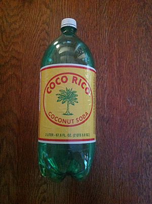 Coco Rico Coconut Soda 2 Liter Bottle